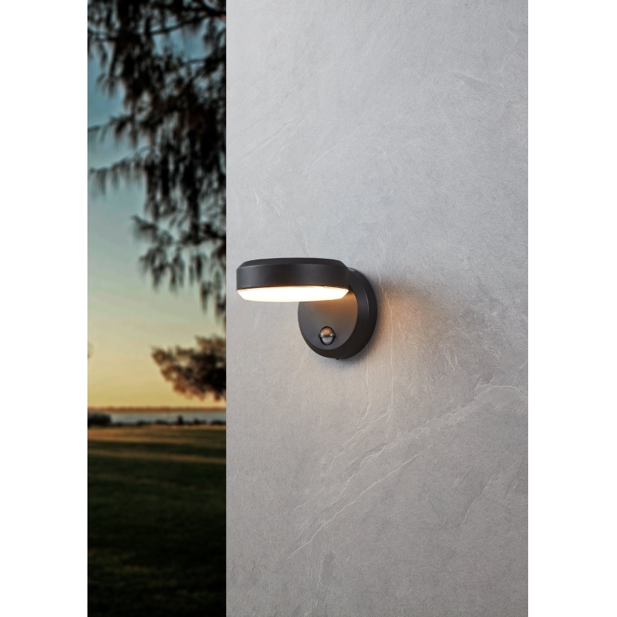 Eglo - LED Outdoor wall light with a sensor LED/10,8/230V IP44