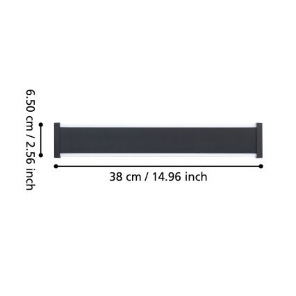 Eglo - LED Outdoor wall light 2xLED/3,7W/230V 3000K IP55