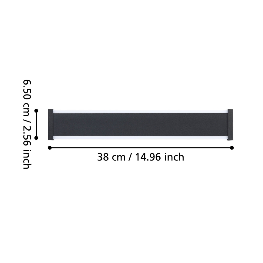 Eglo - LED Outdoor wall light 2xLED/3,7W/230V 3000K IP55