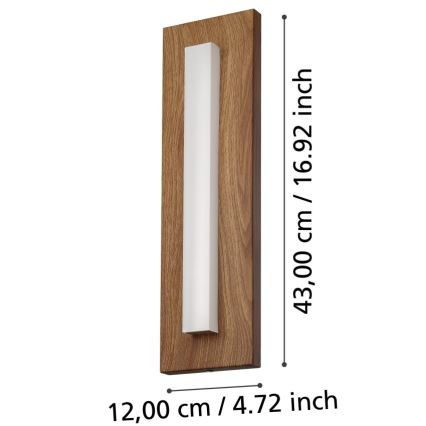Eglo - LED Outdoor wall light LED/7W/230V IP44