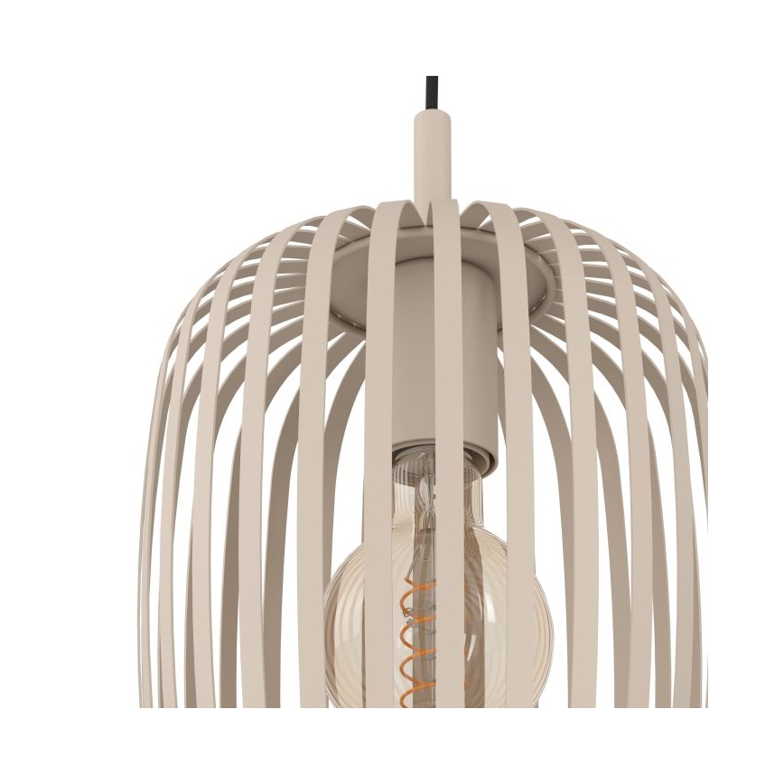 Eglo - Chandelier on a string 3xE27/40W/230V beige