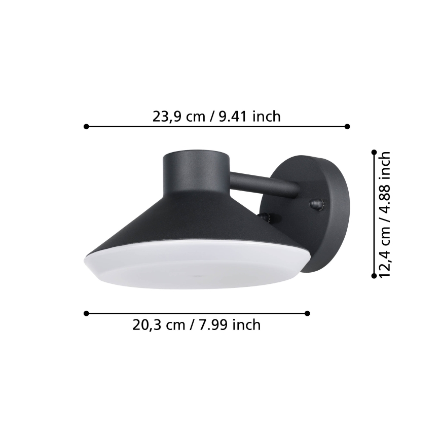 Eglo - LED Outdoor wall light 1xGU10/4,6W/230V IP44
