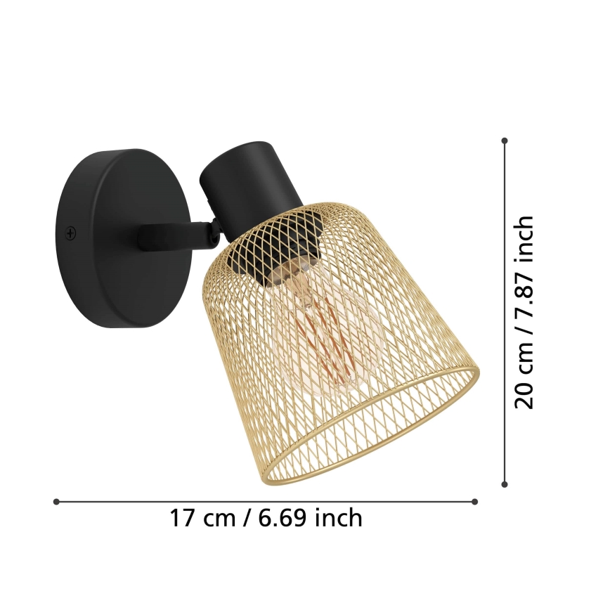 Eglo - Wall spotlight 1xE27/40W/230V