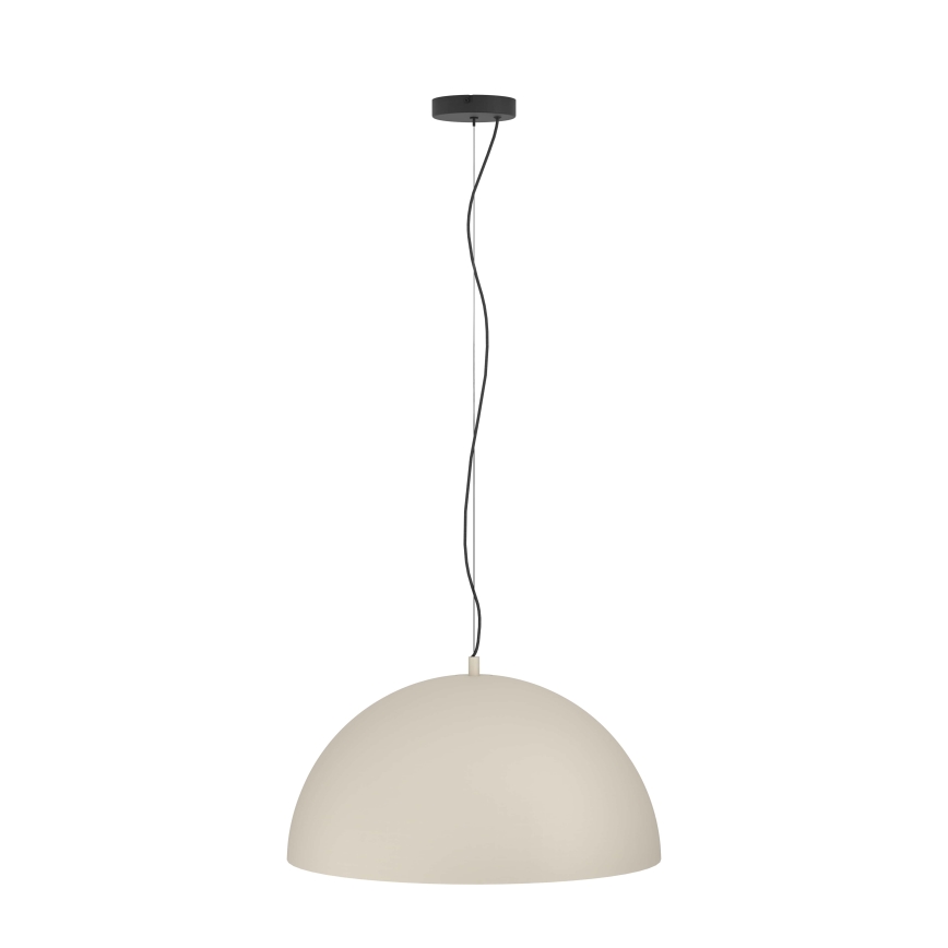 Eglo - Chandelier on a string 1xE27/40W/230V beige