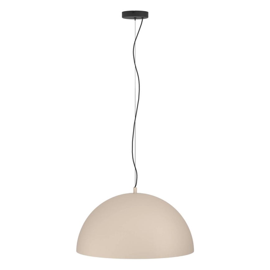 Eglo - Chandelier on a string 1xE27/40W/230V beige