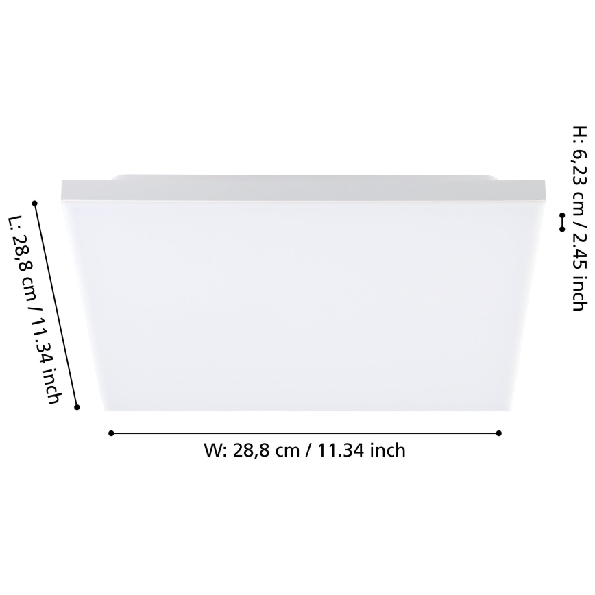 Eglo - LED Ceiling light LED/10,8W/230V