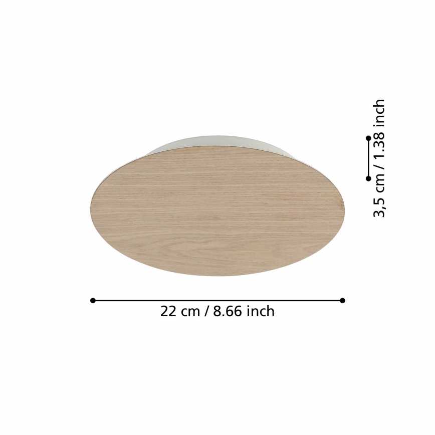 Eglo - LED Wall light LED/9,2W/230V beige