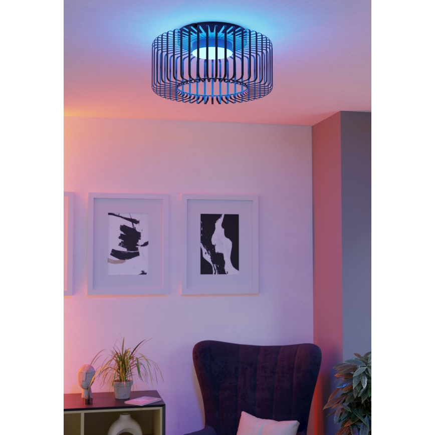 Eglo - LED RGBW Dimmable ceiling light LED/22W/230V 2700-6500K