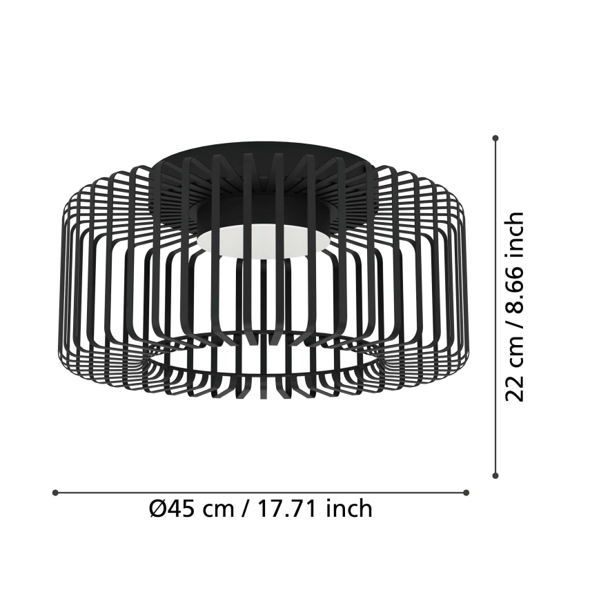 Eglo - LED RGBW Dimmable ceiling light LED/22W/230V 2700-6500K