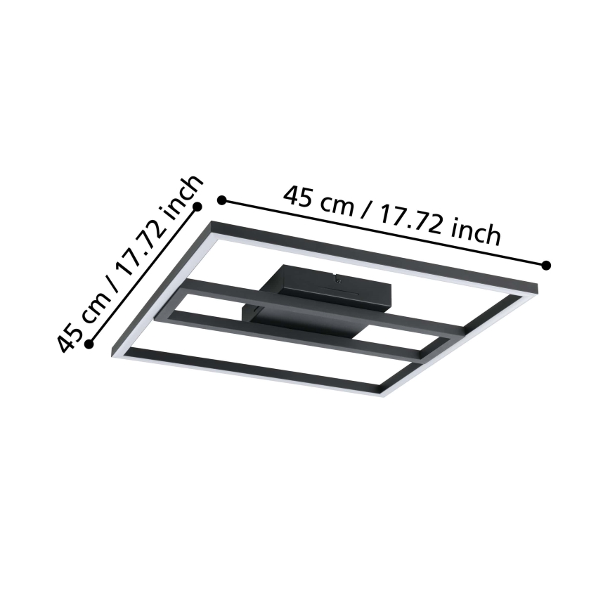 Eglo - LED RGBW Dimmable ceiling light LED/21W/230V