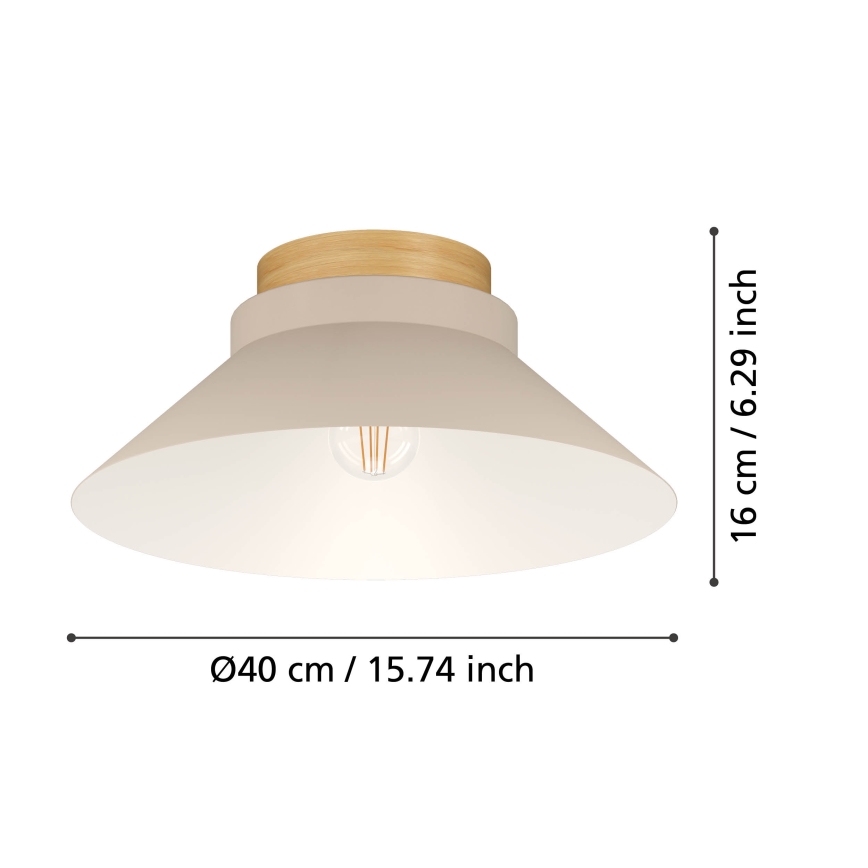 Eglo - Ceiling light 1xE27/40W/230V
