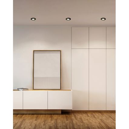 Eglo - SET 3x LED Bathroom recessed light PINEDA LED/4,9W/230V IP44