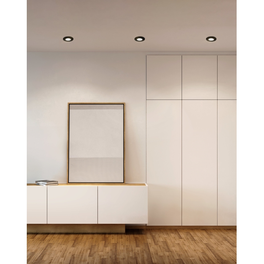Eglo - SET 3x LED Bathroom recessed light PINEDA LED/4,9W/230V IP44