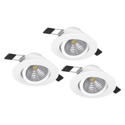 Eglo - SET 3xLED Dimmable light 3xLED/6W/230V white