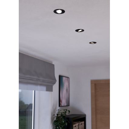 Eglo - SET 3x LED Dimmable recessed light SALICETO LED/6W/230V