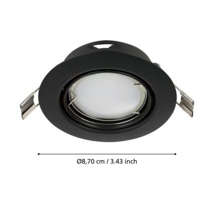 Eglo - LED Recessed light 1xGU10/4,6W/230V
