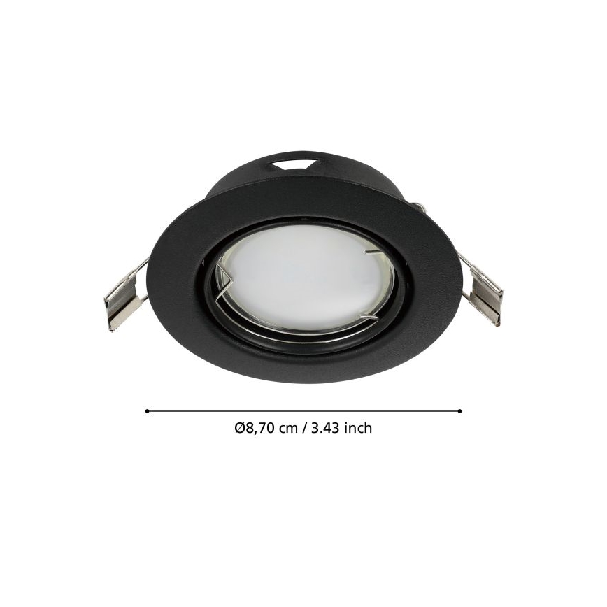 Eglo - LED Recessed light 1xGU10/4,6W/230V