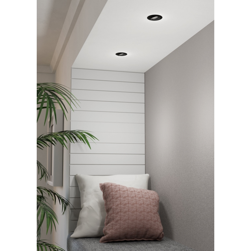 Eglo - SET 3x LED Recessed light PENETO 1xGU10/4,6W/230V