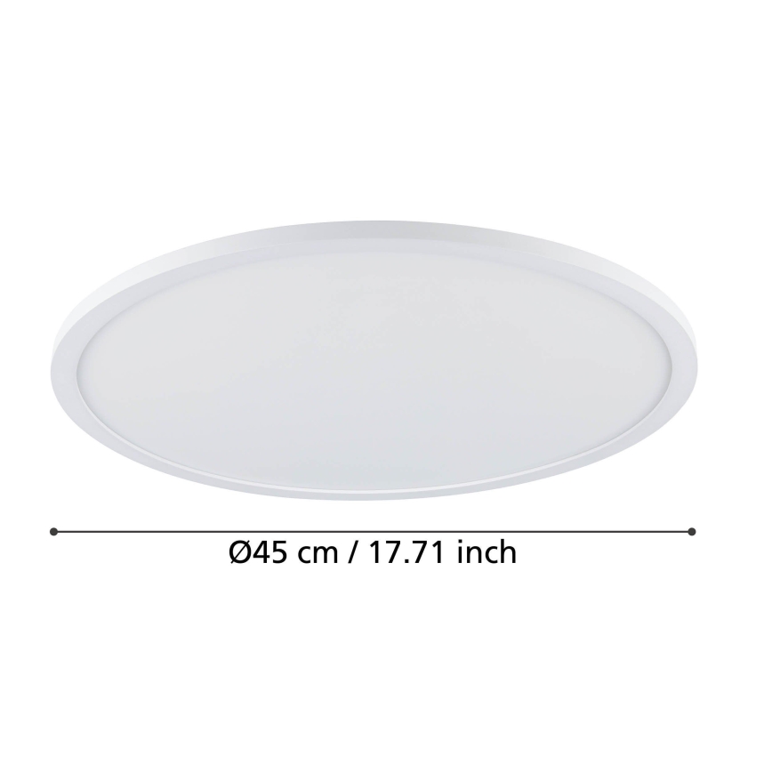 Eglo - LED Dimmable ceiling light LED/33,5W/230V d. 45 cm white