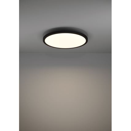 Eglo - LED Dimmable ceiling light LED/33,5W/230V d. 45 cm black