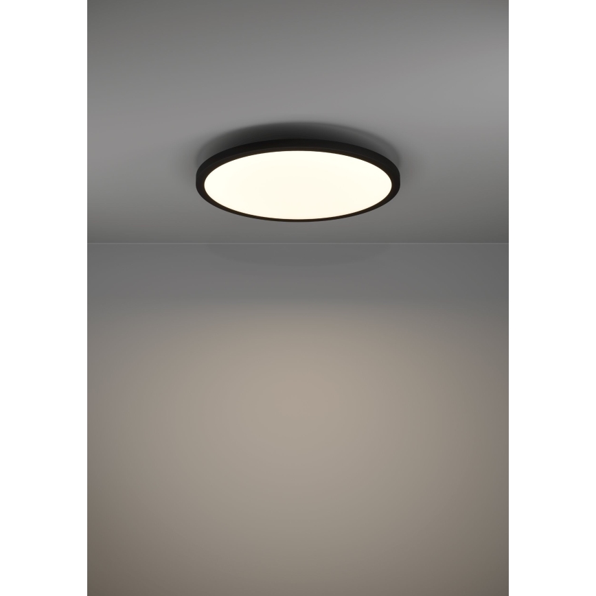 Eglo - LED Dimmable ceiling light LED/33,5W/230V d. 45 cm black