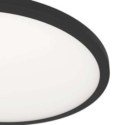 Eglo - LED Dimmable ceiling light LED/33,5W/230V d. 45 cm black
