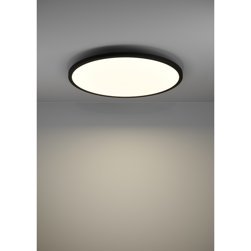 Eglo - LED Dimmable ceiling light LED/41W/230V d. 60 cm black