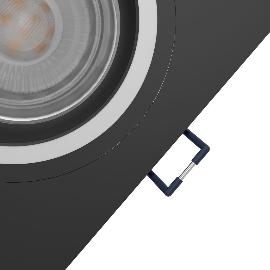 Eglo - LED RGBW Dimmable recessed light LED/4,7W/230V black