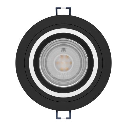 Eglo - LED RGBW Dimmable recessed light LED/4,7W/230V black