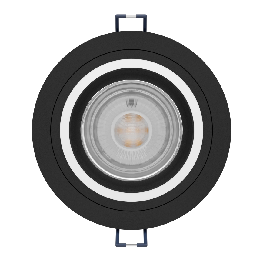 Eglo - LED RGBW Dimmable recessed light LED/4,7W/230V black