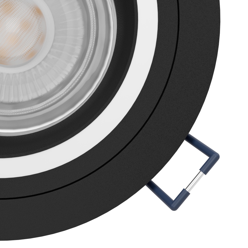 Eglo - LED RGBW Dimmable recessed light LED/4,7W/230V black