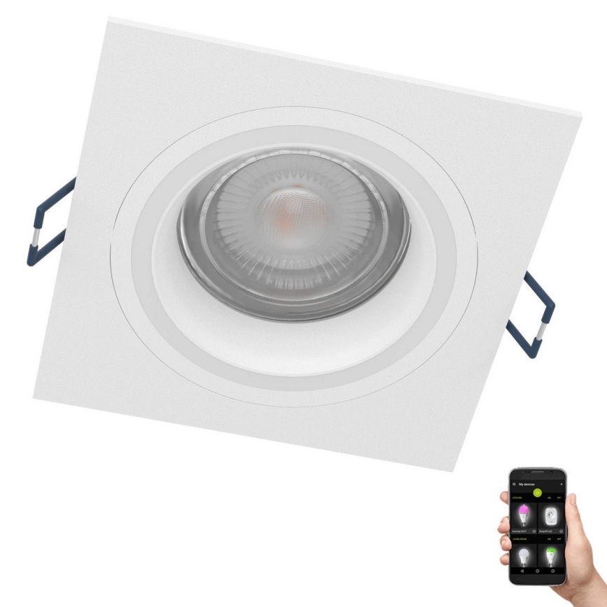 Eglo - LED RGBW Dimmable recessed light LED/4,7W/230V white