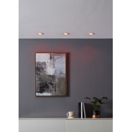 Eglo - LED RGBW Dimmable recessed light LED/4,7W/230V white