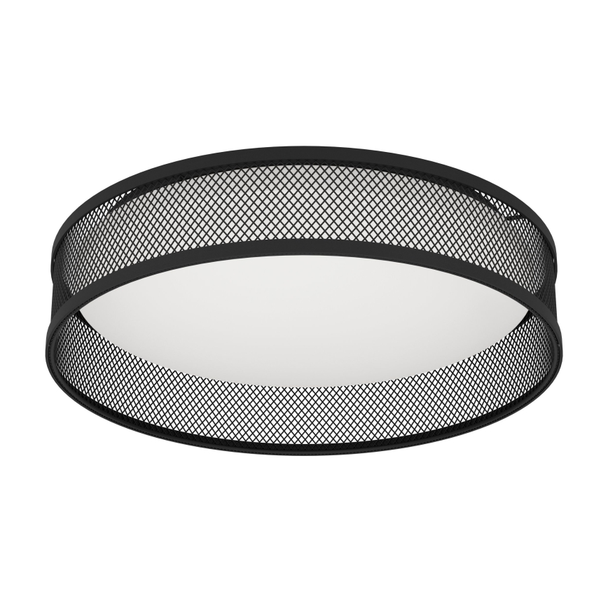 Eglo - LED Ceiling light LED/20W/230V black