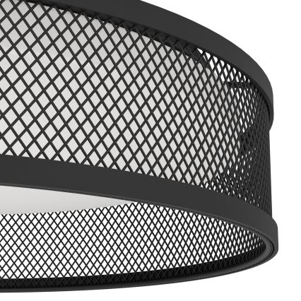 Eglo - LED Ceiling light LED/20W/230V black