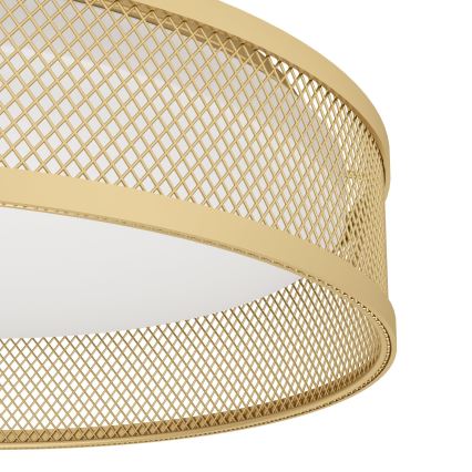 Eglo - LED Ceiling light LED/20W/230V gold