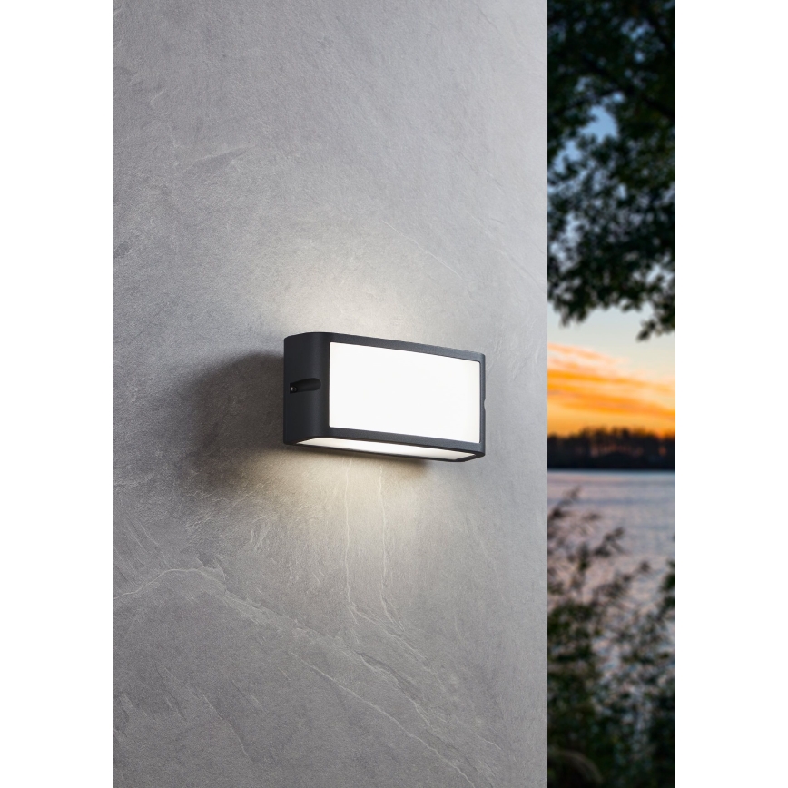 Eglo - LED Outdoor wall light LED/10,5W/230V anthracite IP54