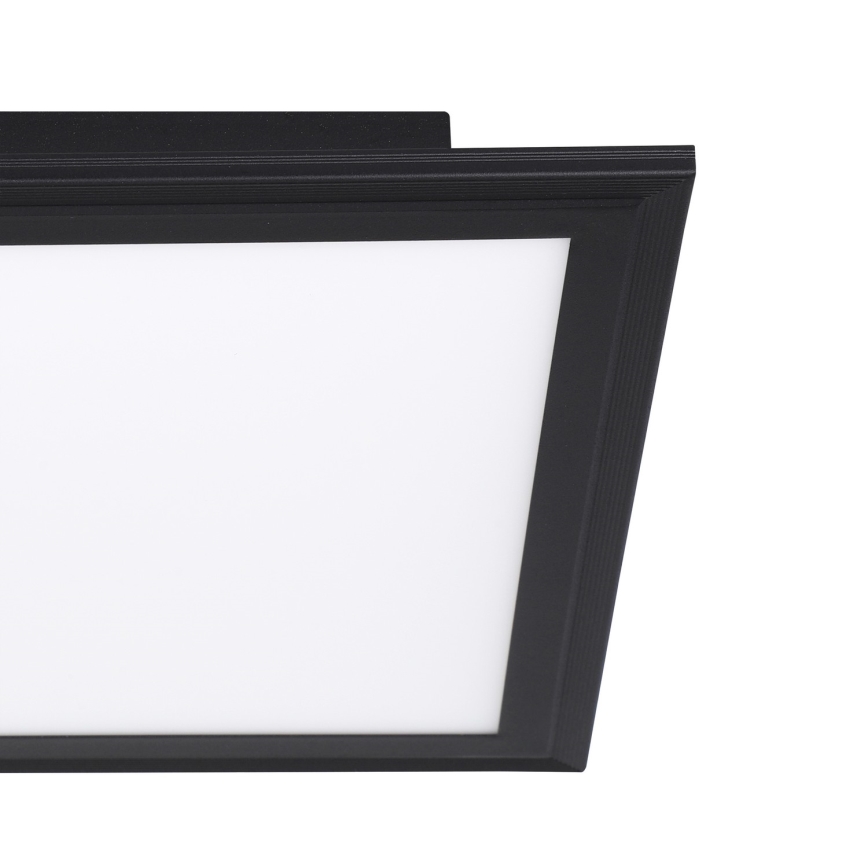 Eglo - LED Ceiling light LED/14W/230V 30x30 cm black