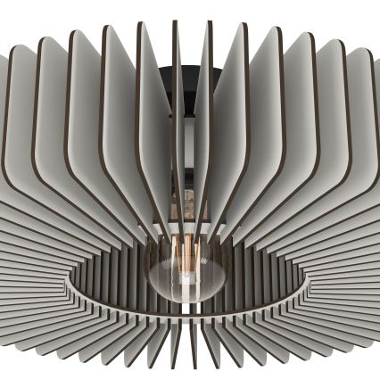 Eglo - Ceiling light 1xE27/40W/230V grey