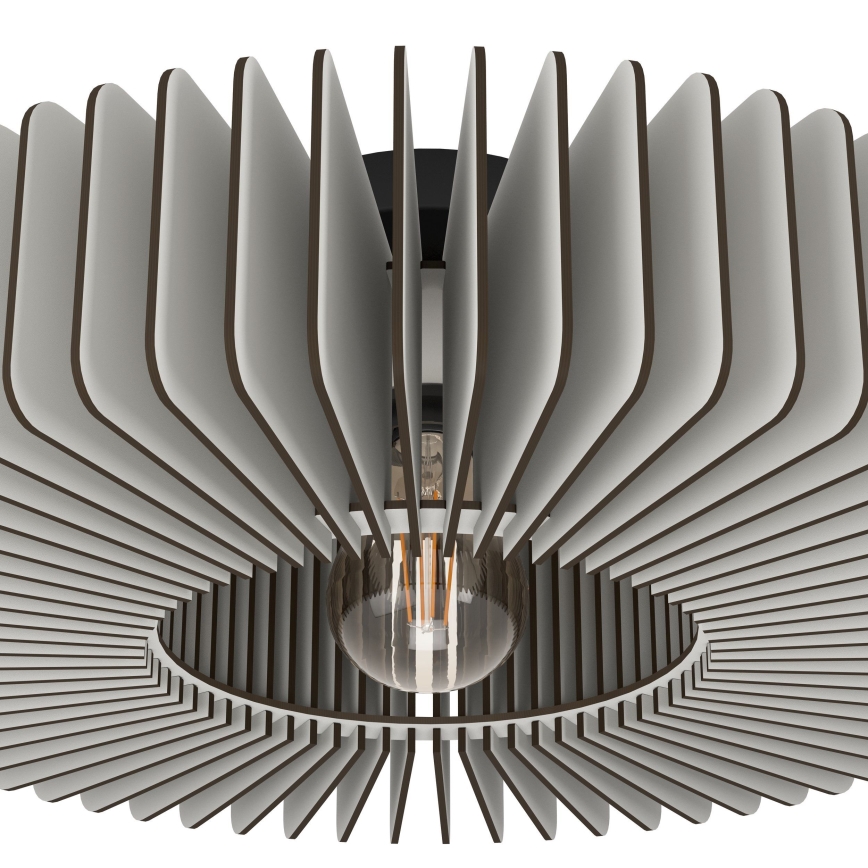 Eglo - Ceiling light 1xE27/40W/230V grey