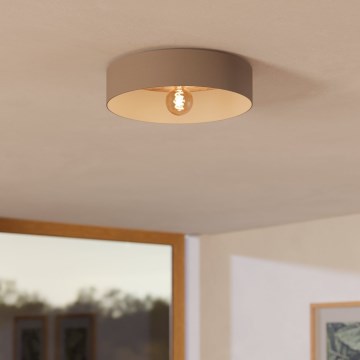 Eglo 900838 - Ceiling light DUAIA 1xE27/40W/230V brown