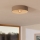 Eglo 900838 - Ceiling light DUAIA 1xE27/40W/230V brown