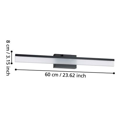 Eglo - LED Bathroom wall light LED/11W/230V IP44
