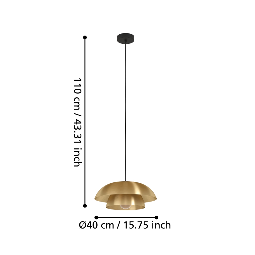 Eglo - Chandelier on a string 1xE27/40W/230V