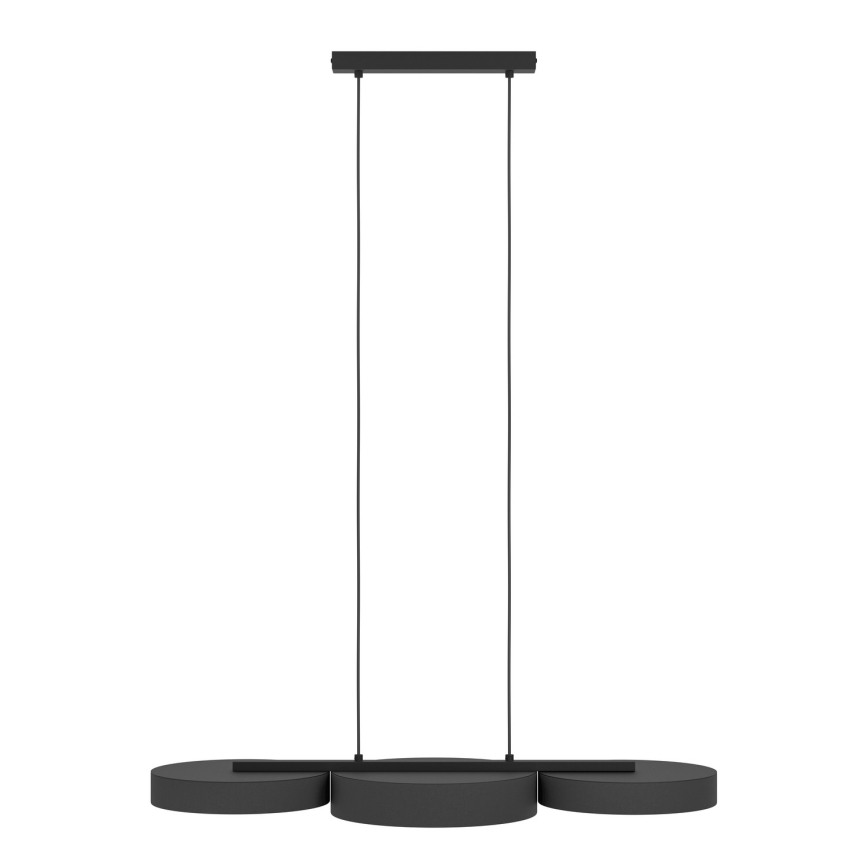 Eglo - LED RGBW Dimmable chandelier on a string 3xLED/7,5W/230V 2700-6500K black
