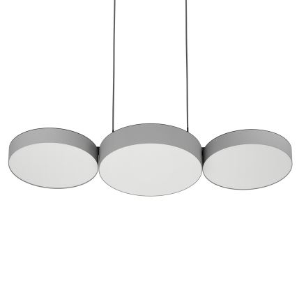 Eglo - LED RGBW Dimmable chandelier on a string 3xLED/7,5W/230V 2700-6500K grey