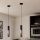 Eglo 900874 - BARBOTTO LED Pendant on Cable 1x GU10/4.5W/230V Black/Brown