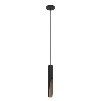 Eglo 900874 - BARBOTTO LED Pendant on Cable 1x GU10/4.5W/230V Black/Brown
