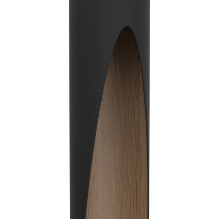 Eglo - LED Chandelier on a string 1xGU10/4,5W/230V black/brown