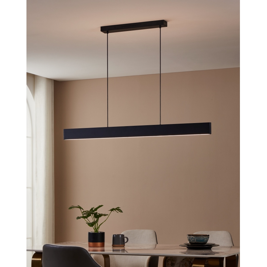 Eglo - LED RGBW Dimmable chandelier on a string LED/38W/230V 2700-6500K black